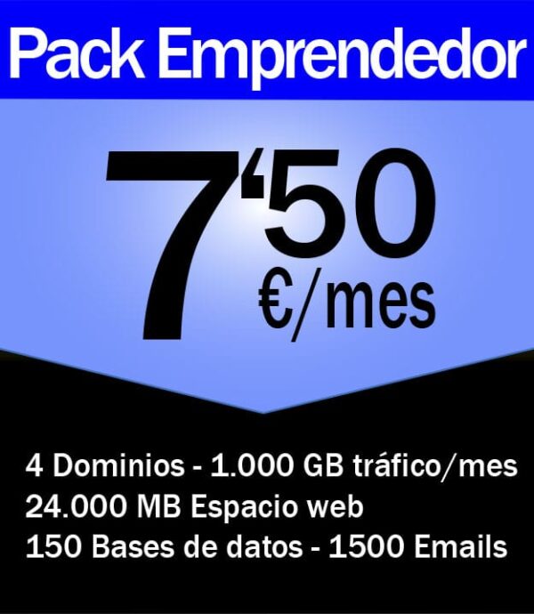 Pack Hosting Emprendedor